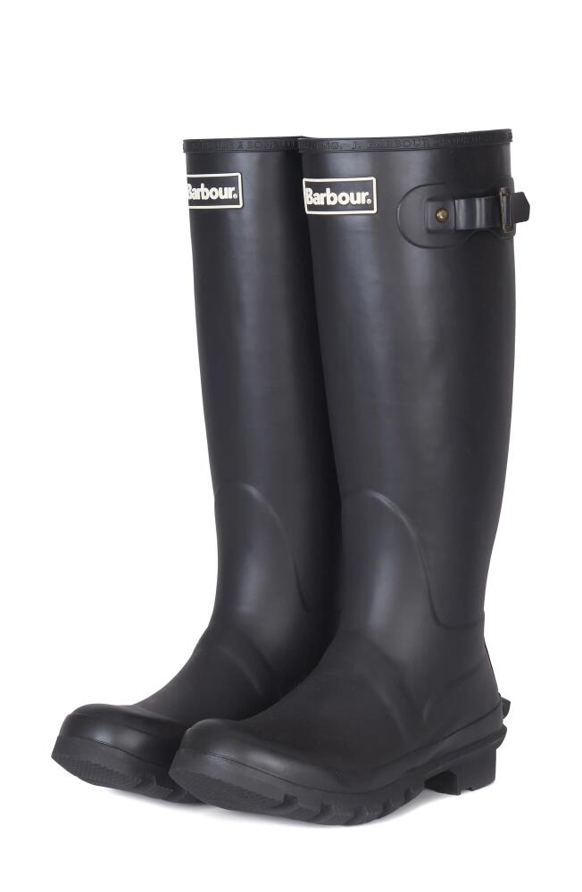 Barbour Bede Rain Boot in Black Cover