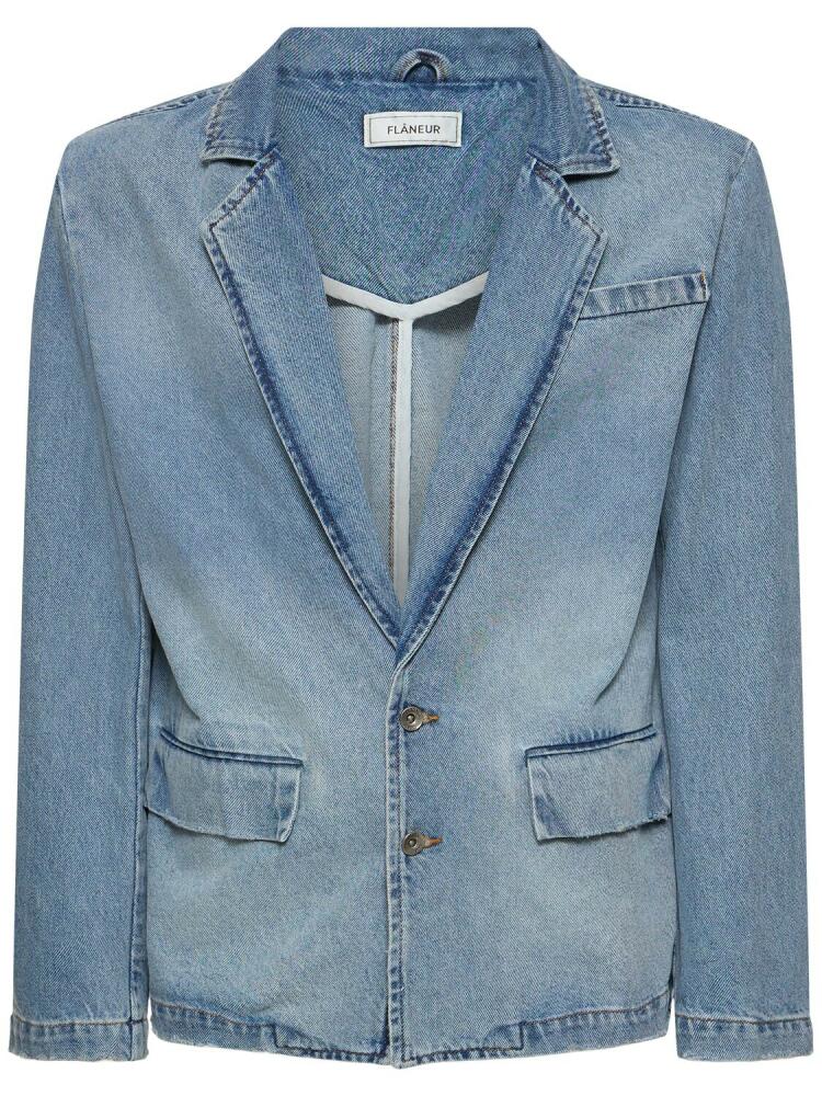 FLÂNEUR Light Denim Blazer Cover