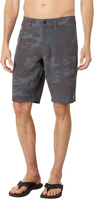 Salty Crew Drifter 21 Hybrid Walkshorts (Black Camo) Men's Casual Pants Cover