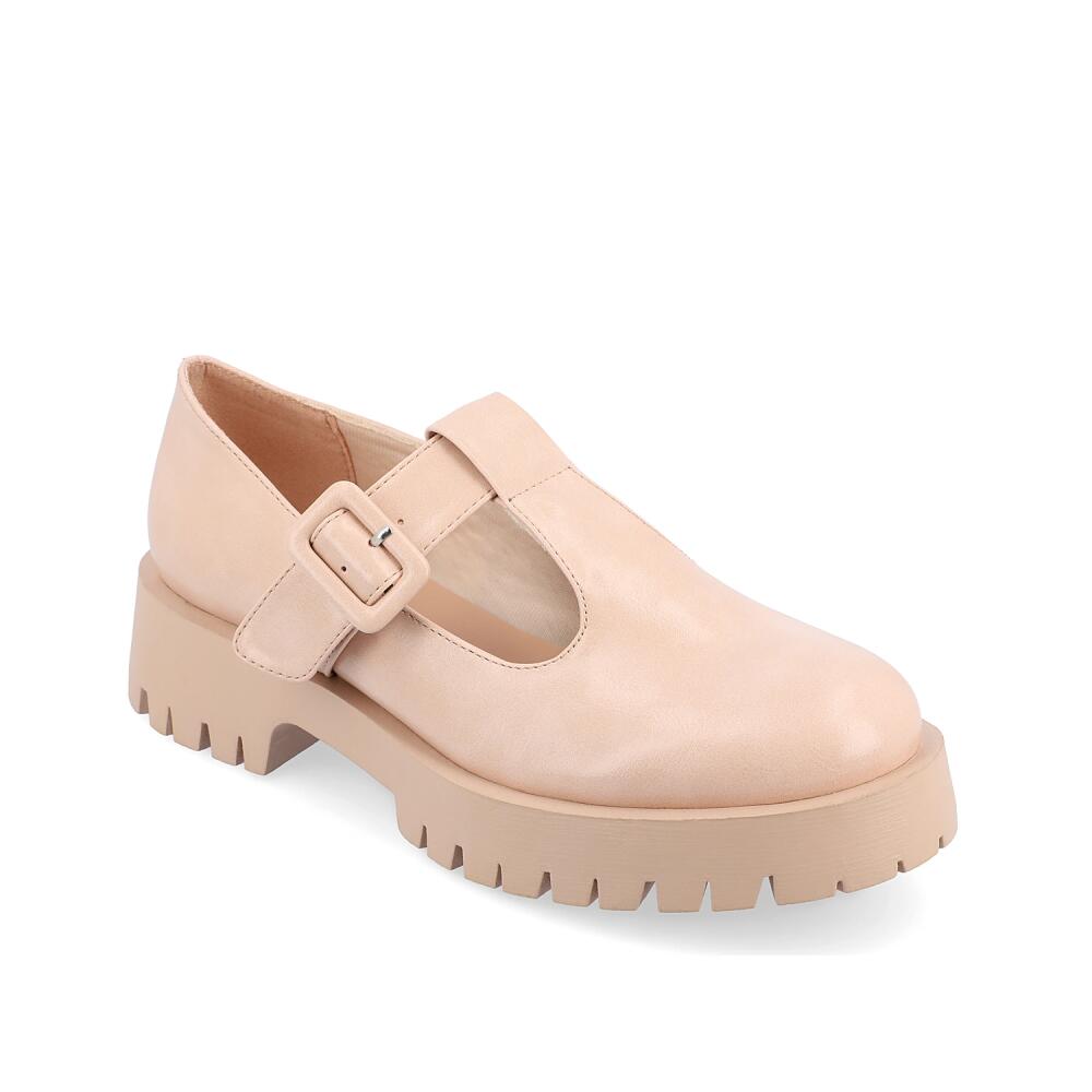 Journee Collection Suvi Platform Mary Jane | Women's | Blush Cover