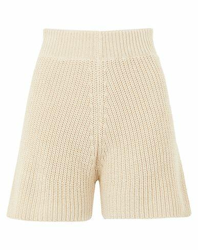 8 By Yoox Woman Shorts & Bermuda Shorts Beige Cotton Cover