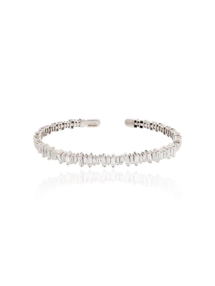 Suzanne Kalan Classic Fireworks 18kt white gold bracelet - Silver Cover