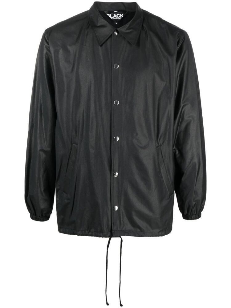 Black Comme Des Garçons lightweight shirt jacket Cover