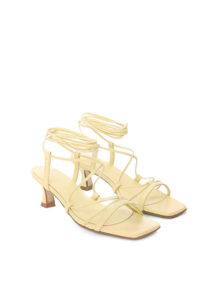 Maguire Livia Heel in Banana Yellow Cover