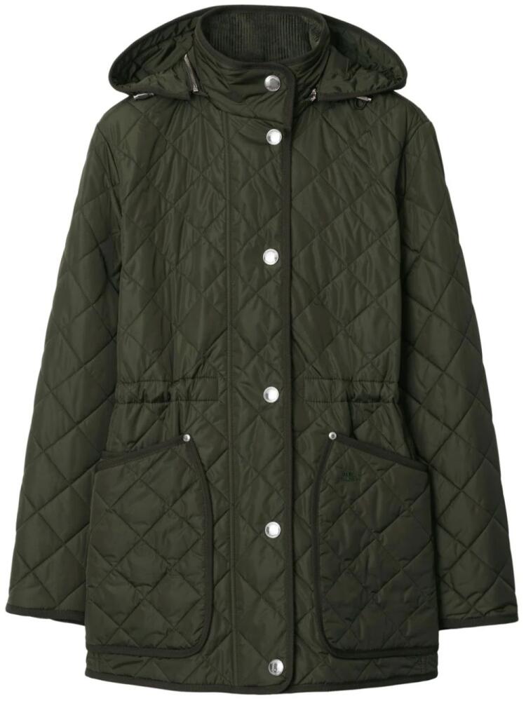 Burberry quilted jacket - Green Cover