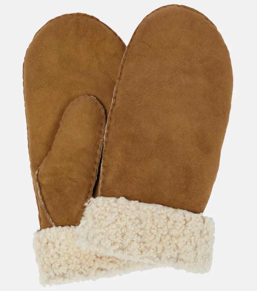 Isabel Marant Mulfi shearling-lined mittens Cover