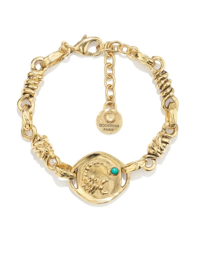 Goossens Talisman Astro Scorpio bracelet - Gold Cover