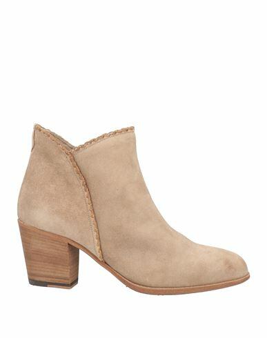 Pantanetti Woman Ankle boots Khaki Soft Leather Cover