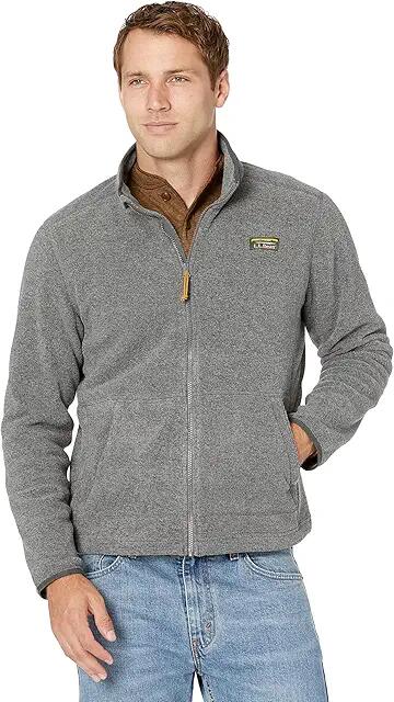 L.L.Bean Mountain Classic Fleece Jacket (Charcoal Heather) Men's Clothing Cover