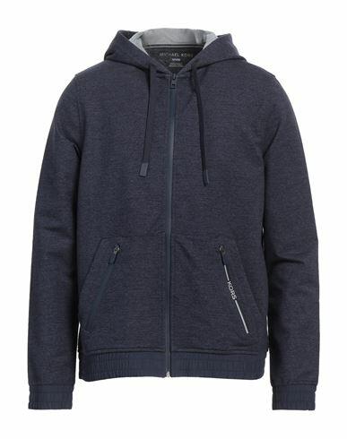 Michael Kors Mens Man Sweatshirt Midnight blue Cotton, Polyester, Elastane, Nylon Cover