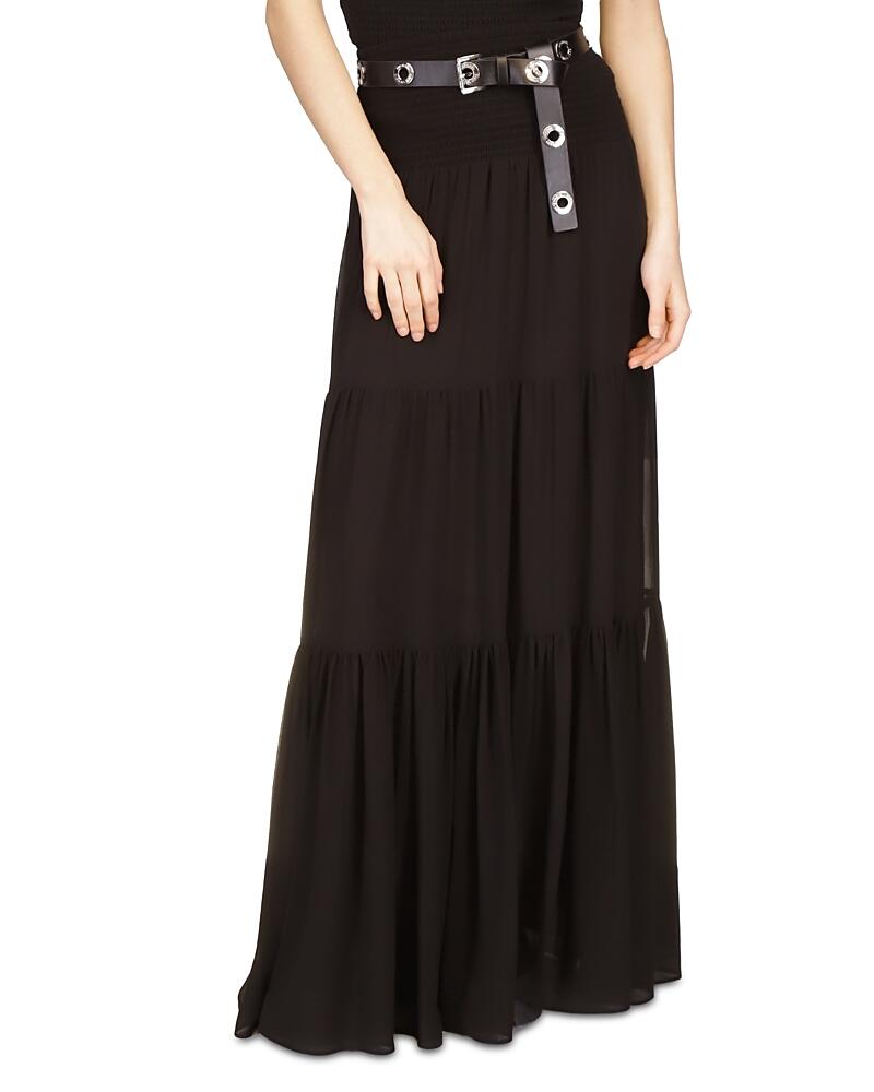 Michael Kors Belted Maxi Skirt Cover