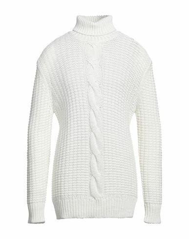 Bellwood Man Turtleneck Off white Acrylic, Alpaca wool, Wool, Viscose Cover