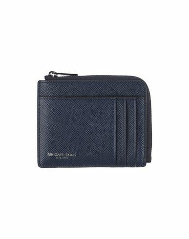 Michael Kors Mens Man Wallet Midnight blue Soft Leather Cover