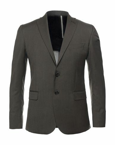 Low Brand Man Blazer Dark brown Virgin Wool Cover