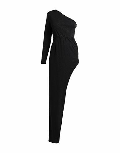 Actualee Woman Mini dress Black Polyester, Elastane Cover