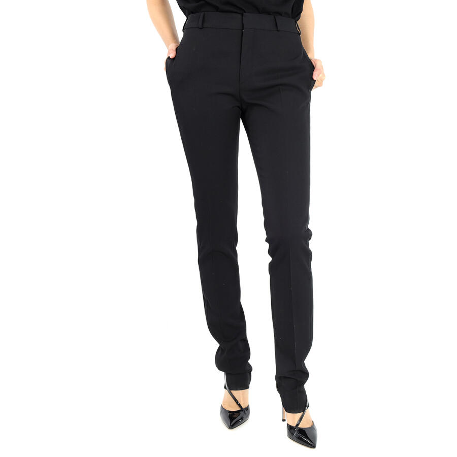 Saint Laurent High-Rise Tailored Trousers Cover