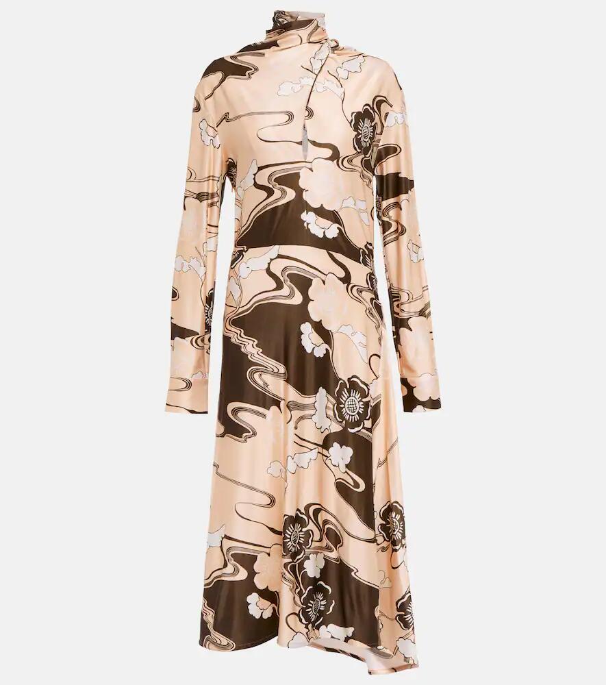 Jil Sander Printed midi dress Cover