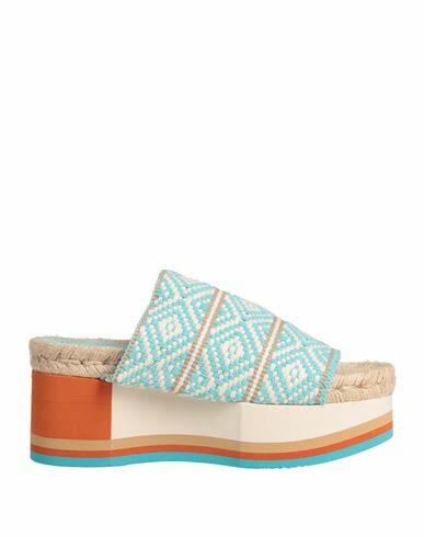 Fabi Woman Espadrilles Sky blue Textile fibers Cover