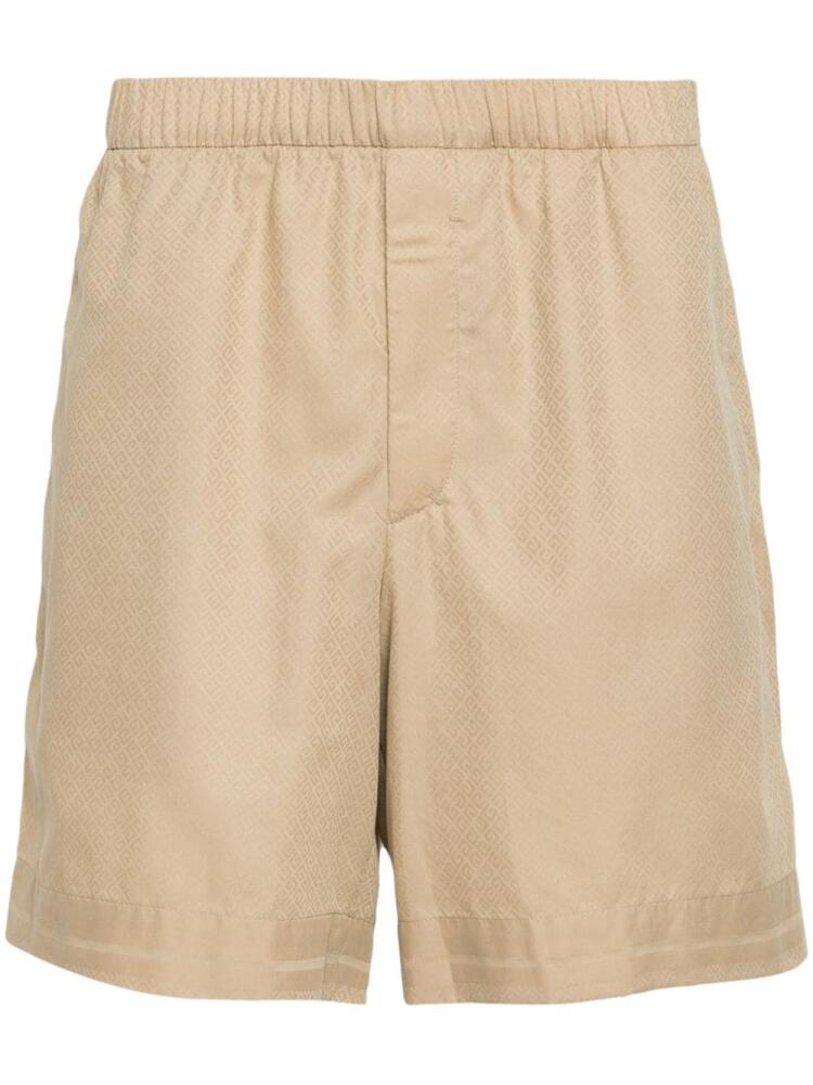 Givenchy 4G cotton bermuda shorts - Neutrals Cover