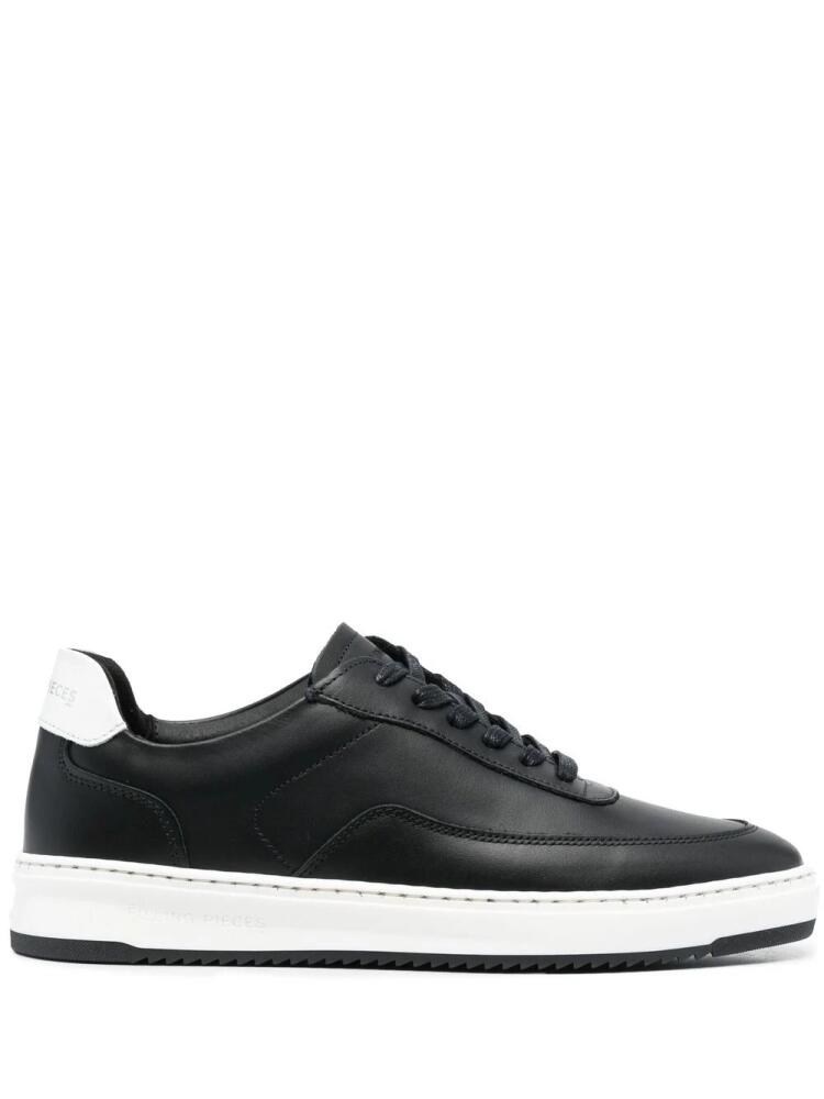 Filling Pieces panelled design low-top sneakers - Black Cover