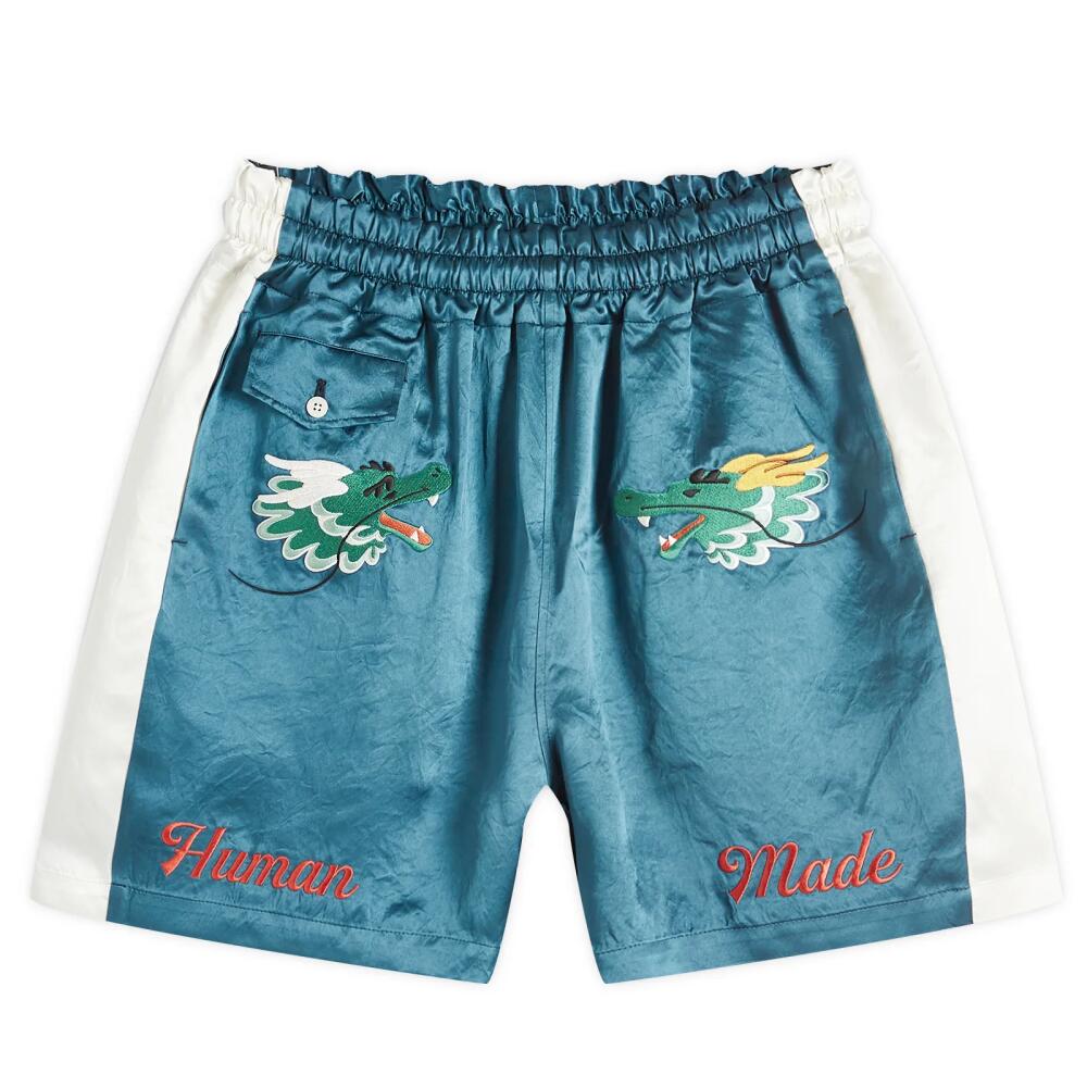 Human Made Men's Yokosuka Short in Green Cover