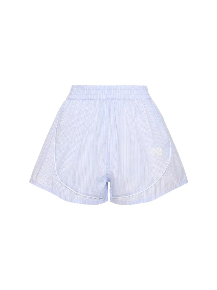 ALEXANDER WANG Mini Cotton Sweat Shorts Cover