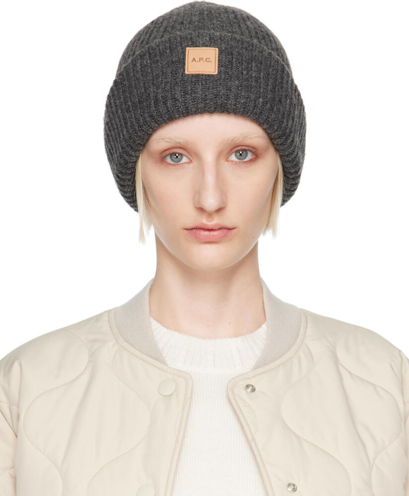 A.P.C. Gray Michele Beanie Cover