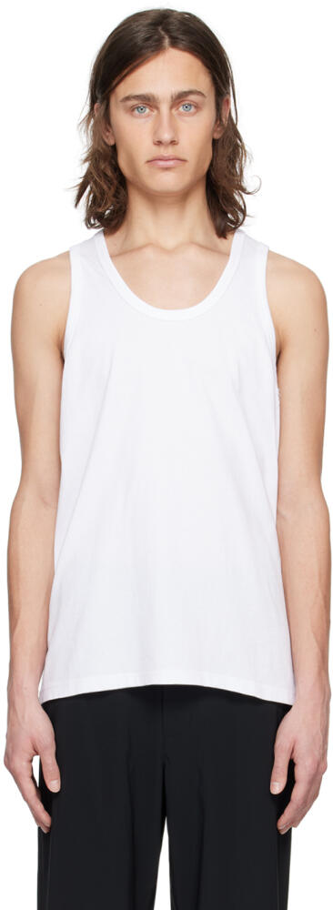 Reigning Champ White Lightweight Tank Top Cover