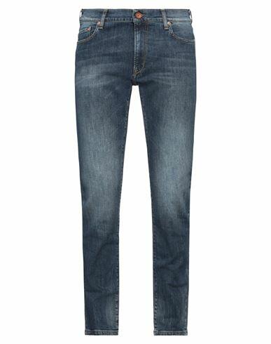 0/zero Construction Man Jeans Blue Cotton, Elastane Cover