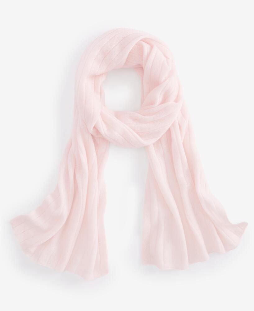 Charter Club Ribbed 100% Cashmere Scarf, Created for Macy's - Delicacy Cover