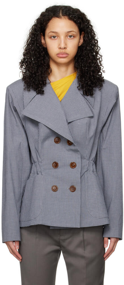 Vivienne Westwood Gray Ella Blazer Cover