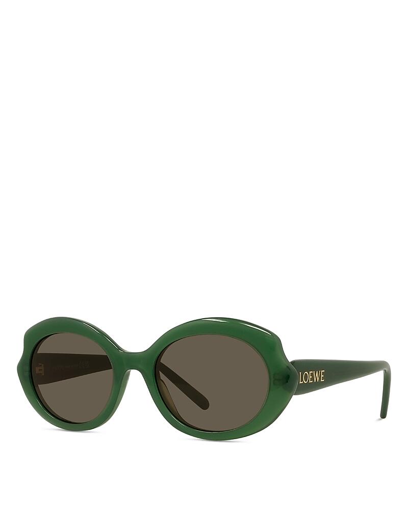 Loewe Slim Geometric Sunglasses, 54mm Cover