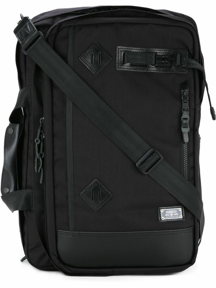 As2ov Ballistic nylon 3way backpack - Black Cover