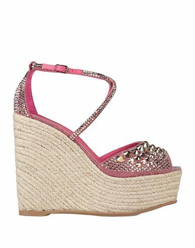 Le Silla Woman Espadrilles Fuchsia Textile fibers Cover