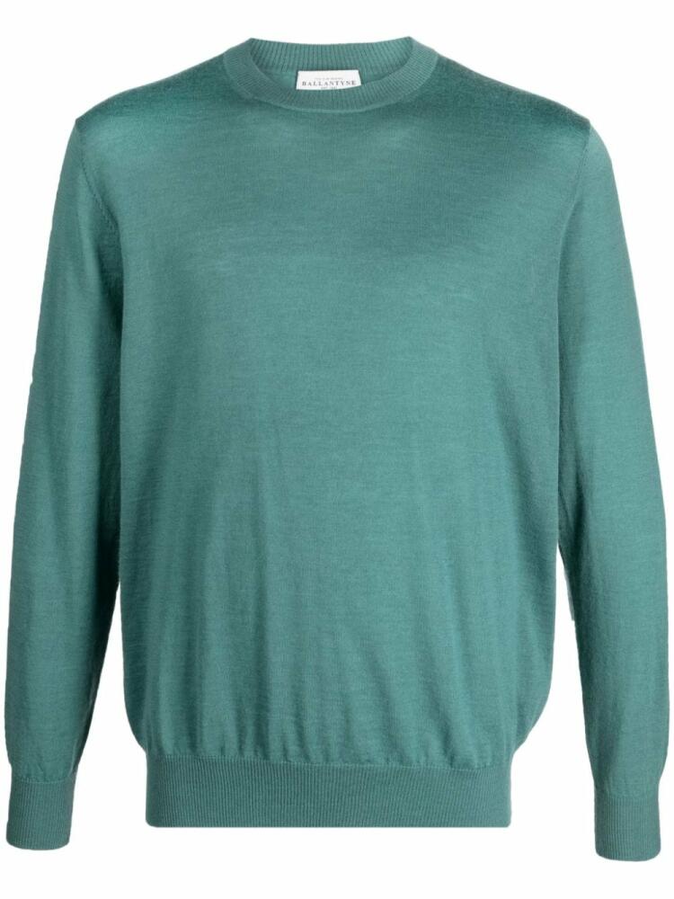 Ballantyne crew-neck cashmere jumper - Green Cover