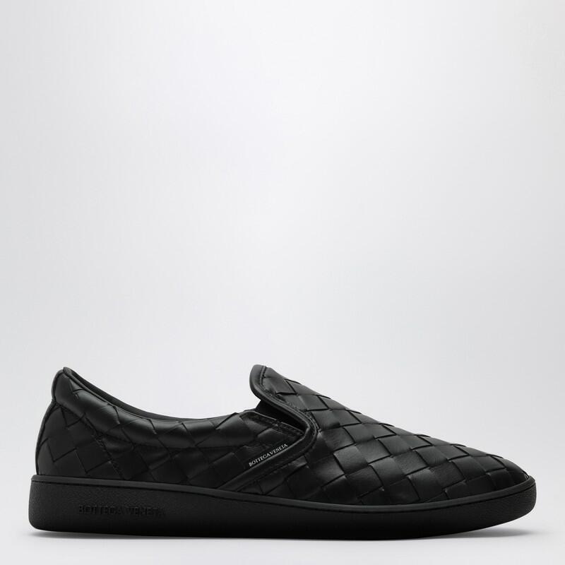 Bottega Veneta Sawyer black slip-on sneaker in Intrecciato Cover