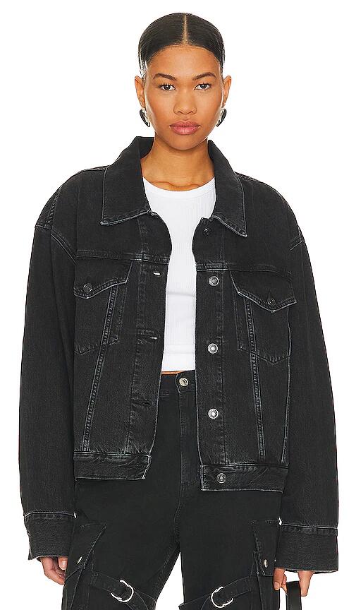 AGOLDE Martika Jacket in Black Cover