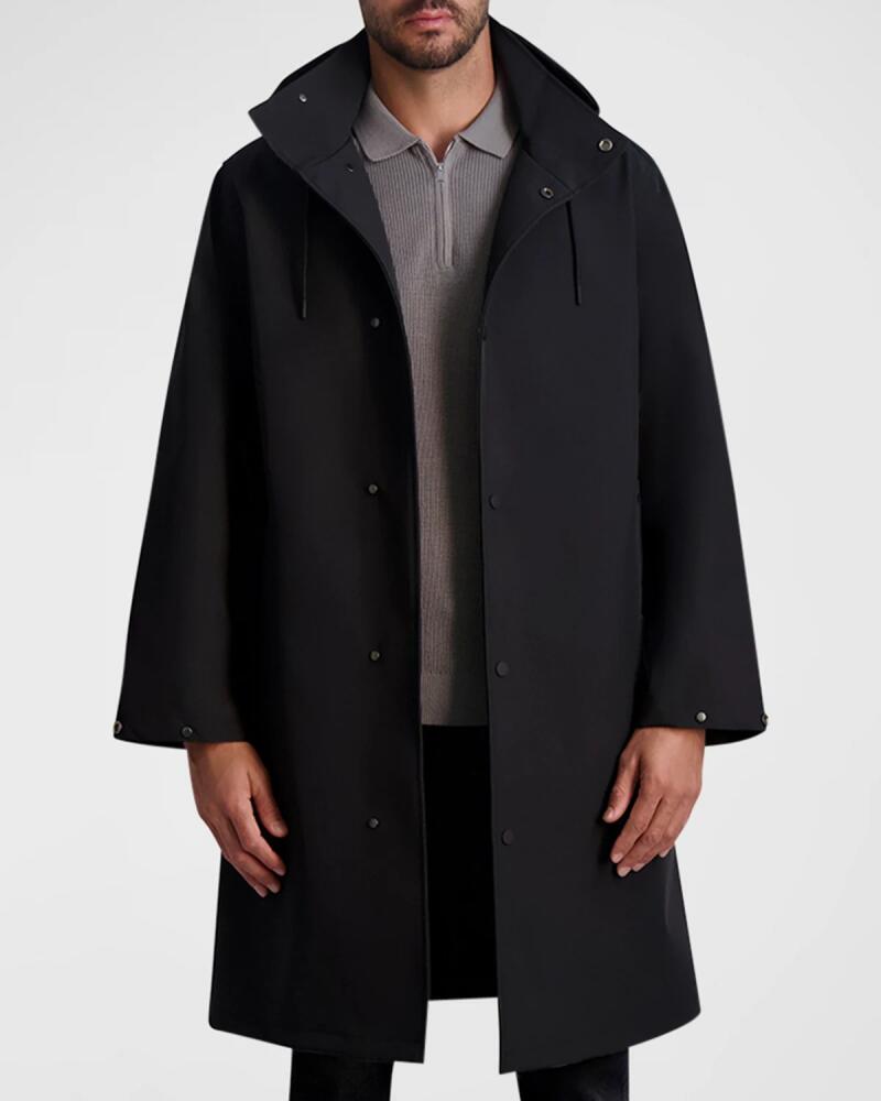 Karl Lagerfeld Paris Men's Lightweight Oversized Parka Cover