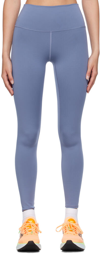 Alo Blue High-Rise Leggings Cover