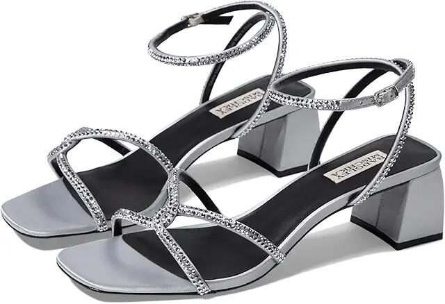 Badgley Mischka Brisa (Silver) Women's Sandals Cover