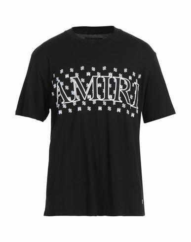 Amiri Man T-shirt Black Cotton Cover