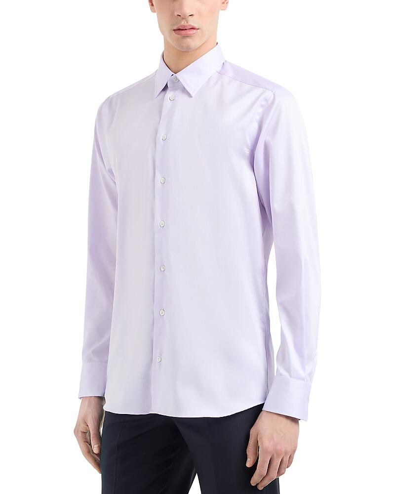 Emporio Armani Stretch Cotton Button Up Shirt Cover