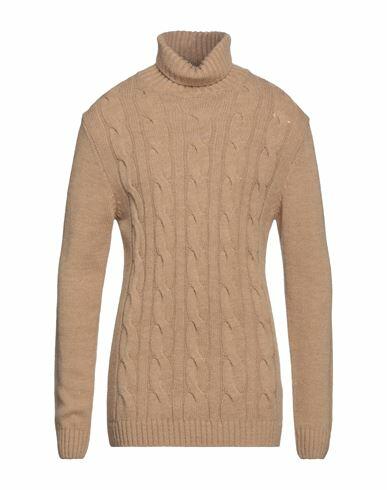 Stilosophy Man Turtleneck Camel Acrylic, Wool, Viscose, Alpaca wool Cover