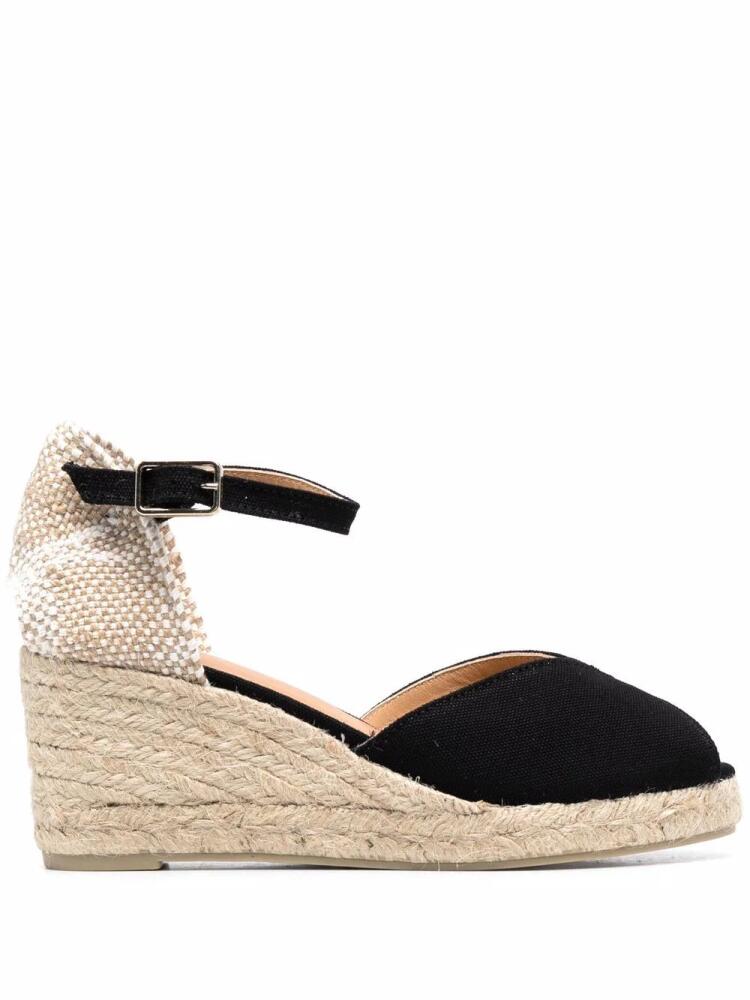 Castañer espadrille wedge sandals - Black Cover