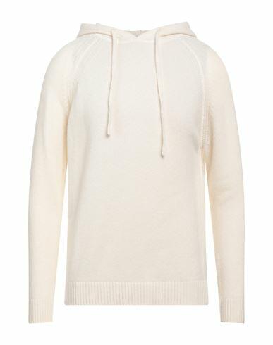 Diktat Man Sweater White Lambswool, Polyamide Cover