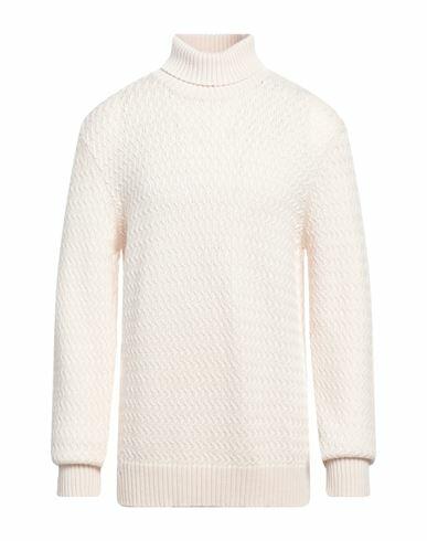 Circolo 1901 Man Turtleneck Ivory Virgin Wool Cover