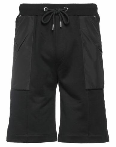 Les Hommes Man Shorts & Bermuda Shorts Black Cotton Cover