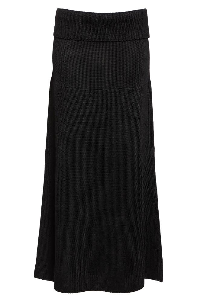 Proenza Schouler Avalon Maxi Sweater Skirt in Black Cover