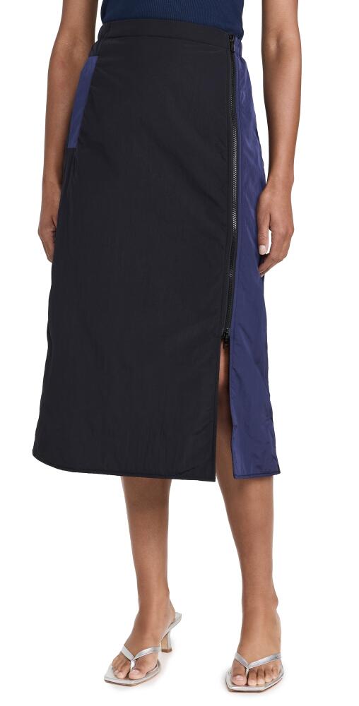 BAUM UND PFERDGARTEN Sabirin Skirt Black Blue Nylon Cover