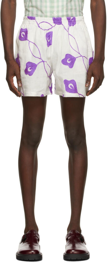 HARAGO White Jamun Shorts Cover